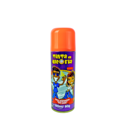 CARNAVAL TINTA P/CABELO SPRAY 150ML LARANJA